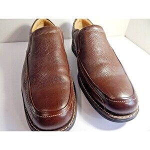 Mens Johnston & Murphy Leather 12M Dress Slip on Loafers, 20-1912 Sheepskins.